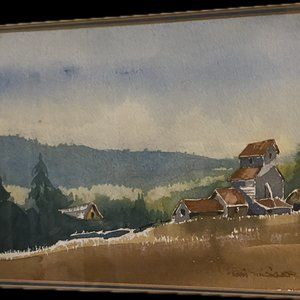 Tom Tinkler original watercolour